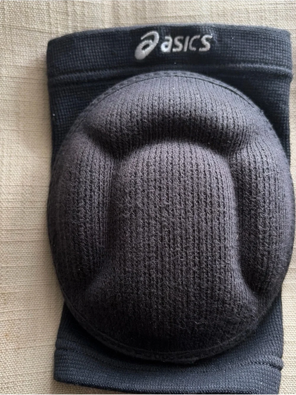 ASICS Black Padded Support Sleeve - Athletic Underwear Accessory